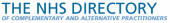 NHS Directory of Complementary and Alternative Practitioners